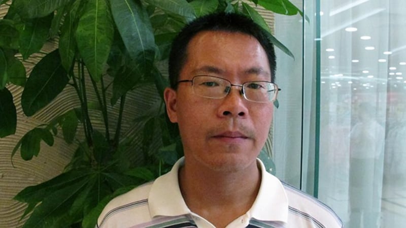 中国律师滕彪(美联社)