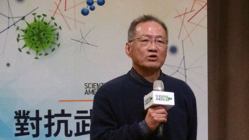 清大教授李家维。(记者夏小华摄)