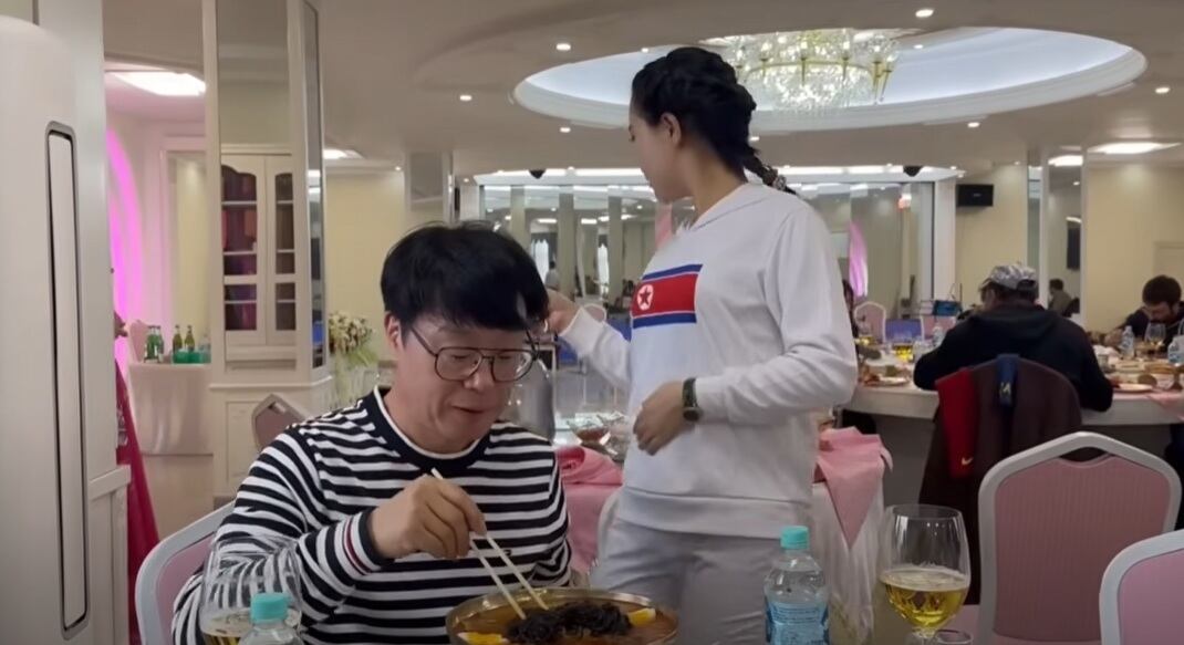지난 3월초 북한 라선을 관광한 김영일 씨.