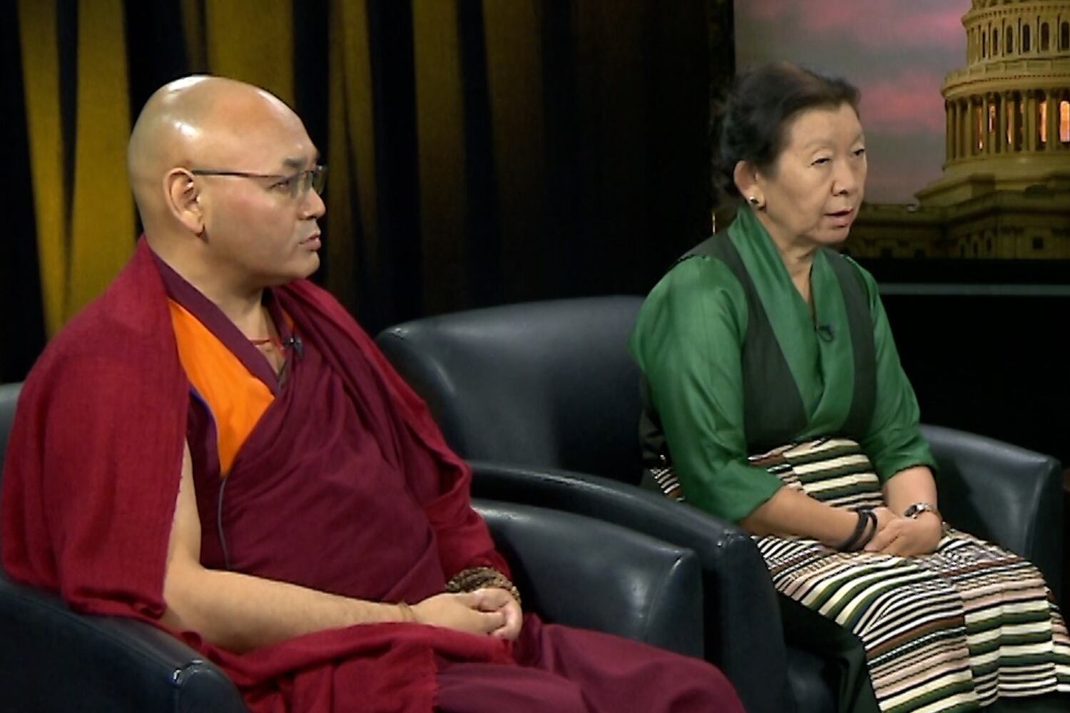 སྤྱི་འཐུས་ཚོགས་གཙོ་གཞོན་གཉིས་འདི་ག་ཝ་ཤིང་ཊན་གྱི་བརྙན་འཇུག་ཁང་ནང་། ༢༠༢༢།༦།༡༧།