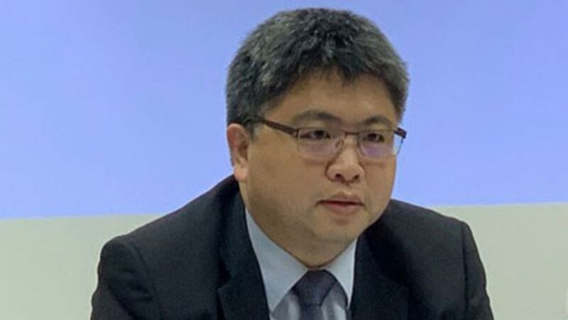 台湾国际法学会副秘书长林廷辉。(RFA)
