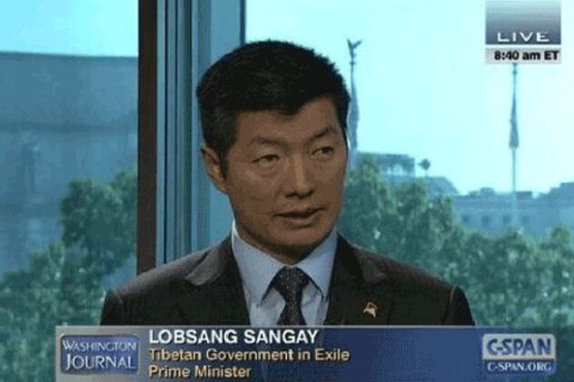 སྲིད་སྐྱོང་མཆོག་ནས་ཨ་མེ་རི་ཀའི་བརྙན་འཕྲིན་ལས་ཁང་དུ་བོད་དོན་གླེང