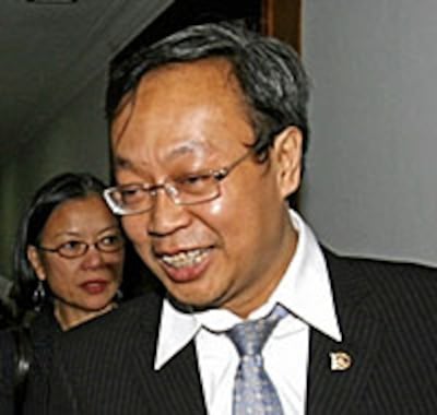 ူမန်မာ့အရေးကို တက့်ကစြာ ဆောင်႟ြက်နေသော အင်ဒိုနီးရြား လြတ်တော်အမတ် ဂဵိကြို ဆူဆီလို။ (Photo: AFP)