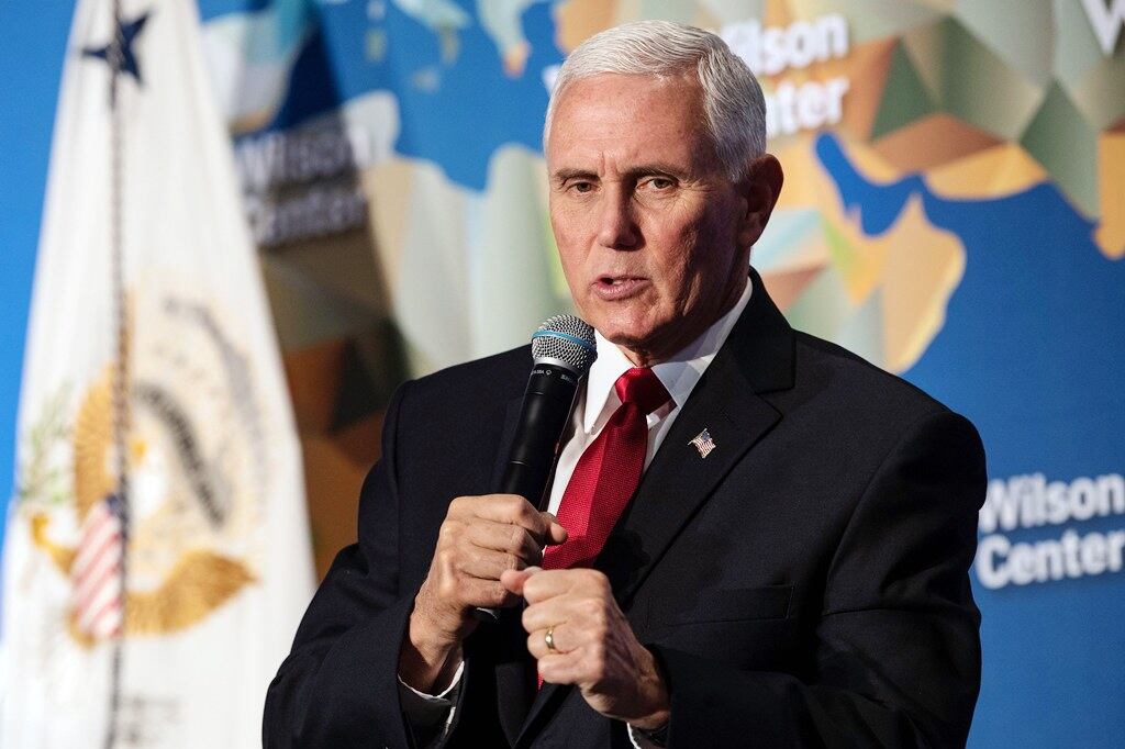 ཨ་མི་རི་ཀའི་སྲིད་འཛིན་གཞོན་པ་(Mike Pence)་མཆོག་གིས་གཏམ་བཤད་སྐབས། ༢༠༡༩།༡༠།༢༤