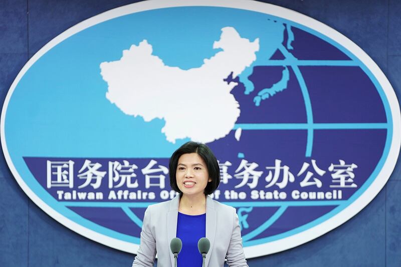 国台办发言人朱凤莲(路透社)