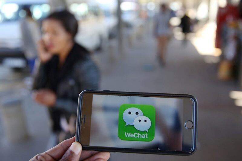 微信成已成为中国民众最常用的通信工具。(路透社)