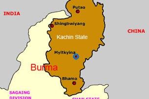 မြန်မာနိုင်ငံရဲ့ မြောက်ဖက်ဆုံးတွင်တည်ရှိသော ကချင်ပြည်နယ်သည် အင်အားကြီးအိမ်နီးချင်း တရုတ်၊ အိန္ဒိယနိုင်ငံတို့နဲ့ နယ်နိမိတ်ချင်း ဆက်စပ်နေပါသည်