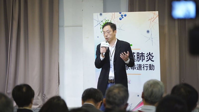 中央研究院基因体研究中心研究员马彻。(记者李宗翰摄)