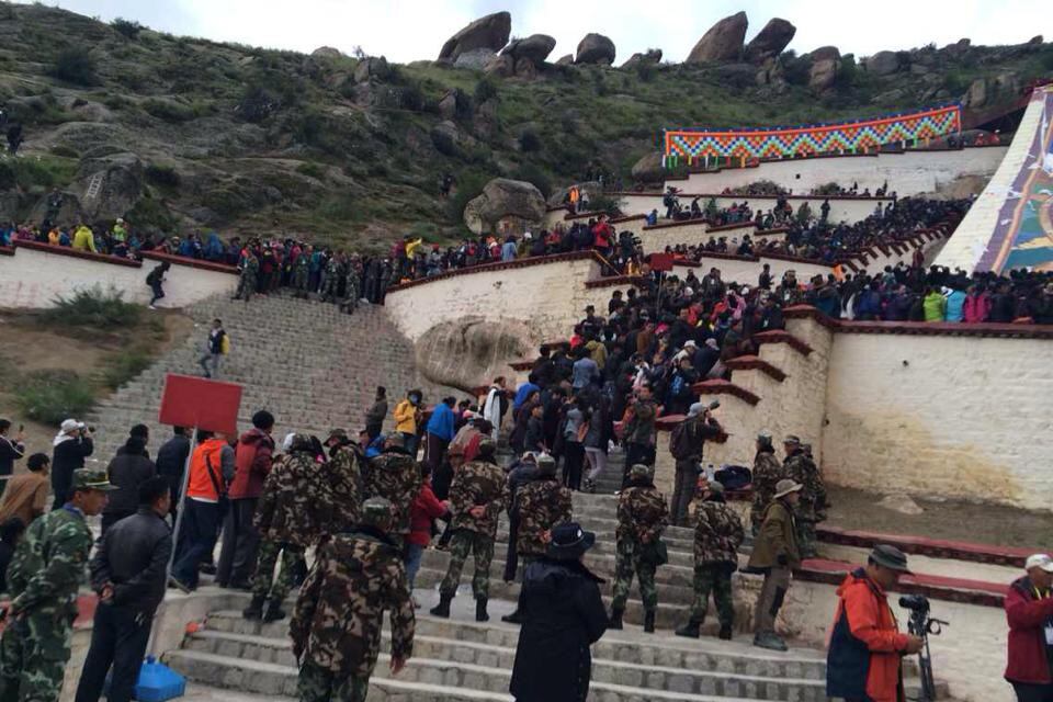 དམག་གིས་ཁེངས་བའི་འབྲས་སྤུངས་ཞོ་སྟོན་སྐབས། ༢༠༡༤།༨།༢༥