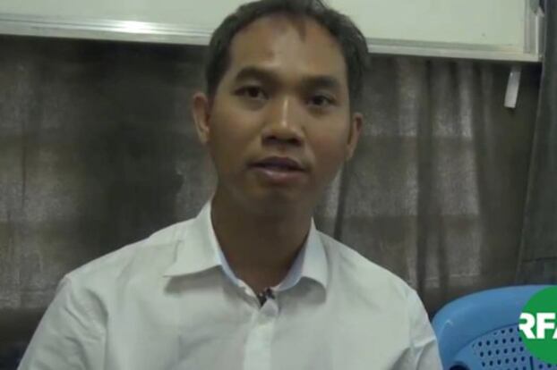 Myanmar Now အယ်ဒီတာချုပ် ကိုဆွေဝင်း ကို ၂၀၁၈ ခုနှစ် ဖေဖော်ဝါရီလ ၁၃ ရက်နေ့က တွေ့ရစဉ်