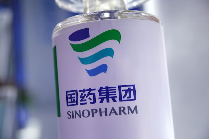 匈牙利的医药和食品监管机构批准了中国国药集团旗下国药控股公司(Sinopharm)研发的疫苗。(路透社图片)