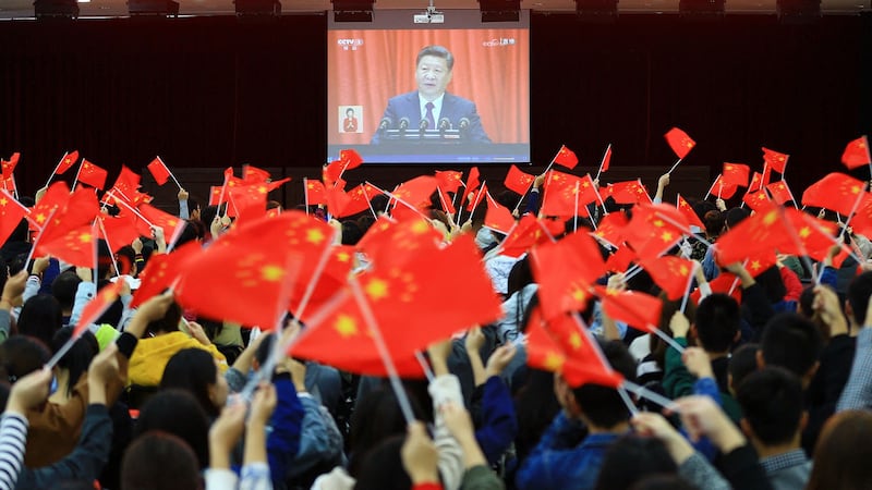 习近平近期发起“学习党史教育”运动。(法新社资料图片)