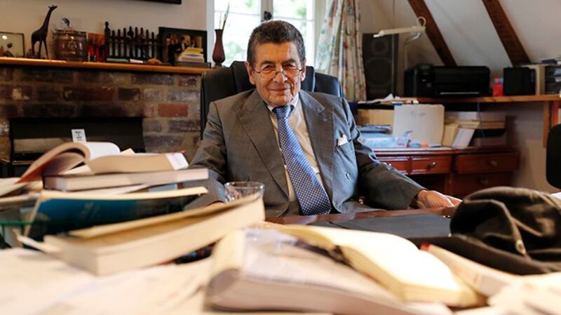 英国人权律师尼斯(Geoffrey Nice)(美联社)