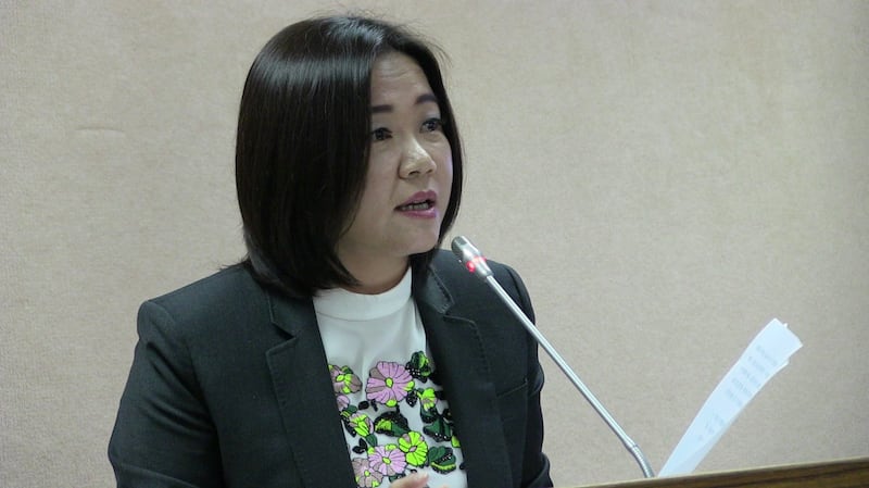 国民党籍立法委员马文君(RFA资料图)