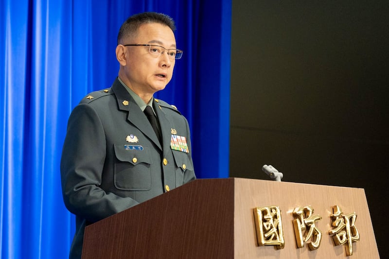 台灣的國防部發言人孫立方批評,中共才是麻煩製造者。
