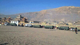 རོང་བོ་དགོན་དང་སྐུ་འབུམ་དགོན་པར་དྲག་ཆས་དམག་མི་འགྲེམས་འཇོག་བྱས་འདུག