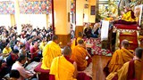 བཞུགས་སྒར་དུ་བཀའ་ཆོས་མཇུག་སྒྲིལ་གནང་བ།