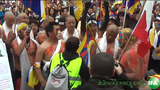 གོམ་བགྲོད་མཇུག་བསྒྲིལ་དང་བསྟུན་རྔམ་སྟོན་སྐད་འབོད་ཀྱི་ལས་འགུལ་སྤེལ་བཞིན་པ།