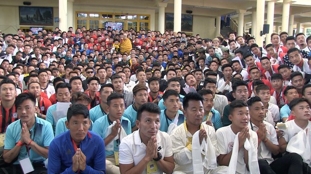 ས་ག་ཟླ་བ་དང་བསྟུན་༧གོང་ས་མཆོག་གིས་སྤྱན་རས་གཟིགས་ཀྱི་བཀའ་དབང་སྩལ་རྗེས། ༢༠༡༩།༦།༥