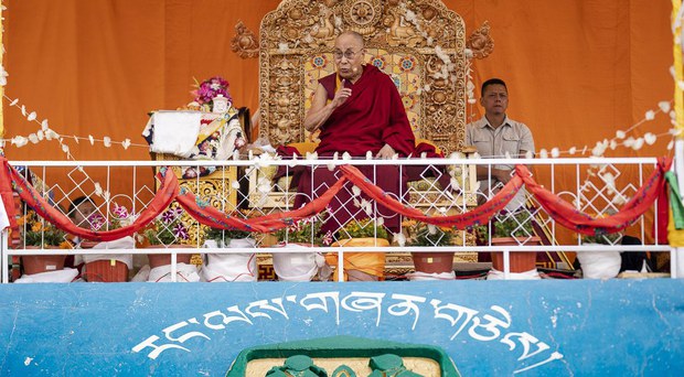 ༧གོང་ས་མཆོག་ནས་ལ་དྭགས་བསོད་ནམས་གླིང་བོད་མིར་བཀའ་སློབ་སྩལ་བ།