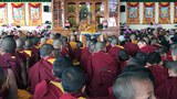  ༧གོང་ས་མཆོག་ནས་སྐུ་བཅར་རྣམ་རྒྱལ་གྲྭ་ཚང་ཕན་བདེ་ལེགས་བཤད་གླིང་གི་སློབ་གཉེར་ཁང་གསར་པ་དབུ་འབྱེད་མཛད་པ།