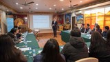 གཞུང་འབྲེལ་སྐུ་མགྲོན་སྣེ་ཤན་ཞུ་ཕྱོགས་ཀྱི་གསབ་སྦྱོང་ཐོག་མ།