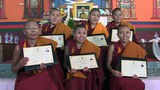 ཆོས་རིག་བཀའ་བློན་མཆོག་ནས་བཙུན་མ་དྲུག་ལ་དགེ་བཤེས་མའི་ཕྱག་འཁྱེར་གནང་བ།