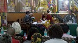 ལུས་སེམས་སྲོག་གི་བགྲོ་གླེང་ཚོགས་ཆེན་ཐེངས་བཞི་པ་དབུ་འཛུགས་གནང་བ།