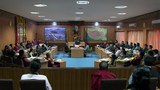 བཞུགས་སྒར་དུ་གྲོས་ཚོགས་ཚོགས་དུས་དགུ་པ་མཇུག་སྒྲིག་གནང་ཡོད་པ།