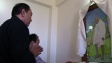 བཞུགས་སྒར་དུ་གཱན་ངྷིའི་ཇ་ཡེན་ཏི་སྲུང་བརྩི་ཞུས་ཡོད་པ།