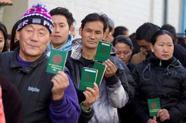 བཙན་བྱོལ་བོད་མིའི་མི་འབོར་ཞིབ་བཤེར་གྱི་ལས་དོན།