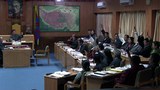གྲོས་ཚོགས་ནང་འཕྲོད་བསྟེན་བཀའ་བློན་གྱི་ལས་དོན་གནང་ཕྱོགས་ཐད་བགྲོ་གླེང་།