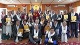 ༧གོང་ས་༧སྐྱབས་མགོན་ཆེན་པོ་མཆོག་ནས་གཞུང་ཞབས་པ་བགྲེས་པ་ཁག་ལ་མཇལ་ཁ་དང་བཀའ་སློབ།