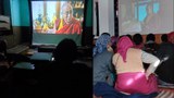 གྷར་ཤའི་ནང་གློག་བརྙན་གཟིགས་འབུལ་དང་བོད་དོན་ལས་འགུལ།