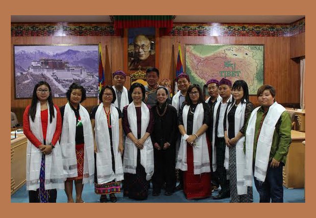 སྤྱི་འཐུས་ཚོགས་གཙོ་དང་མན་ཡན་མར་གྱི་མི་སྣ་ཁག་ཅིག་དབར་མཇལ་འཕྲད།