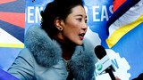 ཉི་མ་ལྷ་མོ་ལགས་ཀྱིས་ས་རྟགས་བསྡུ་རུབ་ཀྱི་ལས་འགུལ་སྤེལ་བཞིན་པ།