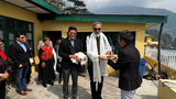 ཡོ་རོབ་དང་མེཀ་སི་ཀོ་གྲོས་ཚོགས་བོད་དོན་རྒྱབ་སྐྱོར་བ་ཁག་ཅིག་ནས་བཞུགས་སྒར་དུ་འཚམས་གཟིགས།