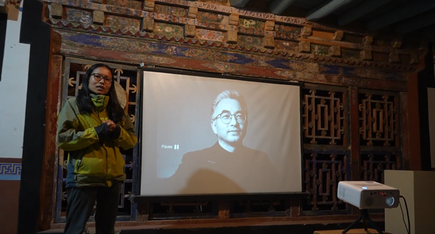 ལ་དྭགས་སུ་སྦྱིན་པ་ཞེས་པའི་གློག་བརྙན་གཟིགས་འབུལ།