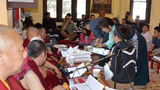 འཕྲིན་ལས་རྣམ་རྒྱལ་ལགས་ཀྱི་ཆེད་བསྔོ་སྨོན།