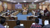 སྲིད་སྐྱོང་མཆོག་ནས་གྲོས་ཚོགས་སུ་ཆབ་སྲིད་ཀྱི་གནད་དོན་ཁག་གསལ་བཤད།