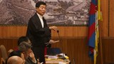 སྲིད་སྐྱོང་མཆོག་ནས་རྒྱ་རིགས་བོད་དོན་རྒྱབ་སྐྱོར་བ་རྣམས་ཀྱི་སྐོར་གསུངས་བ།