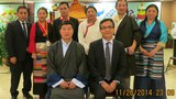 སྲིད་སྐྱོང་མཆོག་ཁེ་ན་ཌ་དང་ཨ་རིའི་ནང་ཕེབས་པ།