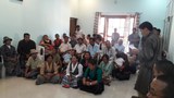 ད་ལྟའི་ཆར་ས་གནས་ཀྱི་གནས་སྟངས་ཞི་འཇམ་ཆགས་འདུག