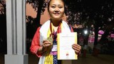 བསྟན་འཛིན་སྒྲོལ་མ་ལགས་སུ་གསེར་གྱི་རྟགས་མ་ཐོབ་འདུག