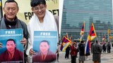 བོད་ཀྱི་ཆབ་སྲིད་བཙོན་ཟུར་བསྟན་པ་དར་རྒྱས་ལགས་དང་ཐུབ་བསྟན་ཆོས་ཉིད་ལགས་རྣམ་གཉིས་ནས་ནིའུ་ཡོག་ཏུ་ངོ་རྒོལ་གནང་ཡོད་པ།
