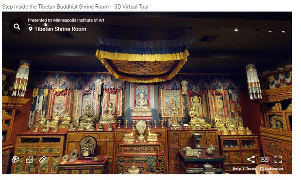 བོད་བརྒྱུད་ནང་བསྟན་གྱི་མཆོད་ཁང་ཞིག་གཏན་འཇགས་འགྲེམས་སྟོན་གནང་ཡོད་པ།