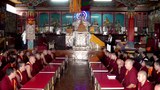 སྒང་ཏོག་ས་གནས་སུ་ཞབས་རིམ་གསོག་བསྒྲུབ་གནང་བཞིན་པ།
