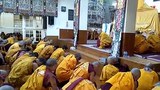 བཞུགས་སྒར་དུ་ཐེག་ཆེན་གསོ་སྦྱོང་དང་དགེ་ཚུལ་སློང་གི་གསོ་སྦྱོང་གནང་ཡོད་པ།