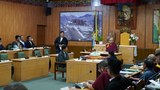 བོད་མི་མང་སྤྱི་འཐུས་ལྷན་ཚོགས་ཀྱི་ཚོགས་འདུའི་འགྲོ་སྟངས།