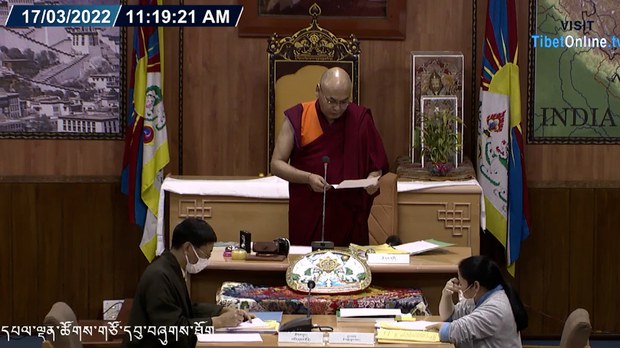 སྤྱི་འཐུས་ཚོགས་གཙོ་མཆོག་གིས་བོད་རྒྱ་འབྲེལ་མོལ་གྱི་ཐོག་ནས་བོད་རྒྱའི་དཀའ་རྙོག་སེལ་ཐུབ་པའི་འབོད་སྐུལ་བསྐྱར་དུ་གནང་ཡོད་པ།